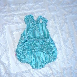 Ruffle butts sun suit